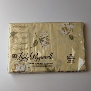 Lady Pepperell Yellow Floral Sheet Set